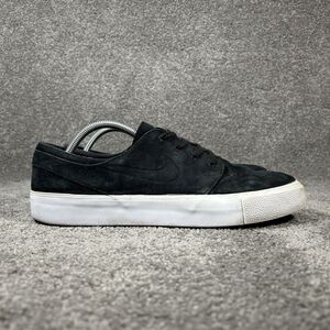 Nike Stefan Janoski Premium HT 854321-001 Mens Size 11 Black Suede Shoes Used